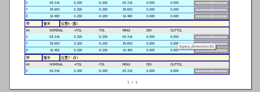 三次元測(cè)量?jī)x軟件報(bào)告模板編輯，修改行間距操作技巧分享(圖5)