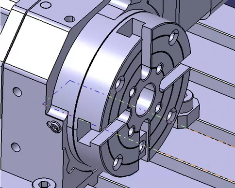 如何使用三坐標(biāo)測量儀測量雕刻機(jī)上的轉(zhuǎn)軸？(圖4)