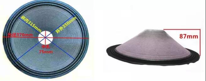 思瑞影像測量儀，實(shí)現(xiàn)音箱喇叭振膜精確測量(圖1)